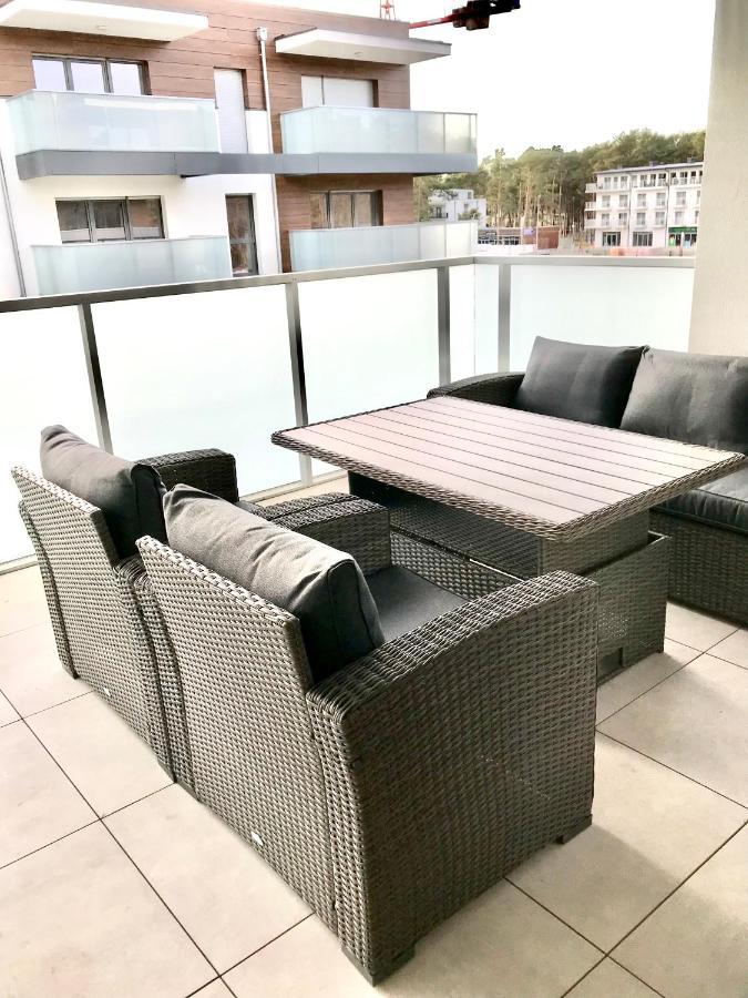 Apartament Rodzinny Z Duzym Tarasem Pogorzelica  Luaran gambar